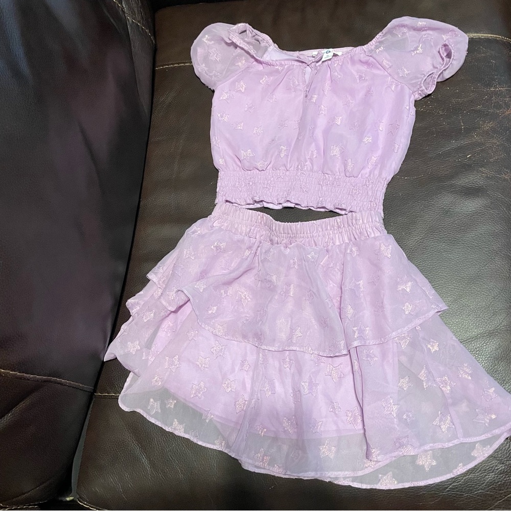 Sugar & Jade Star Top and Matching Skirt